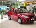 Chevrolet Aveo 2018 - Bán Chevrolet Aveo sản xuất 2018, màu đỏ, giá 399tr