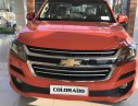 Chevrolet Colorado 2018 - Cần bán Chevrolet Colorado 2 cầu, số sàn, VGT, 2018, màu cam, khuyến mãi 52 triệu tháng 7 âm, hỗ trợ vay 90% giá xe