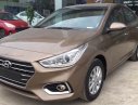 Hyundai Acent 1.4 AT   2018 - Cần bán Hyundai Acent 1.4 AT bản đặc biệt 2018, màu nâu