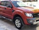 Ford Ranger Wildtrak 2014 - Bán xe Ford Ranger Wildtrak sản xuất 2014, màu cam