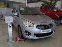 Mitsubishi Attrage   2018 - Bán ô tô Mitsubishi Attrage sản xuất năm 2018, màu bạc, xe nhập, giá 375tr