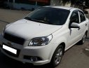 Chevrolet Aveo LT 2016 - Em bán Aveo 2016 LT số sàn màu trắng sữa, xe nhà đang sử dụng