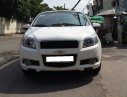 Chevrolet Aveo LT 2016 - Em bán Aveo 2016 LT số sàn màu trắng sữa, xe nhà đang sử dụng