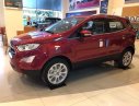 Ford EcoSport Titanium 1.5L AT 2018 - Bán Ford EcoSport 2018, Titanium 1.5AT màu đỏ, giá tốt, lăn bánh chỉ 150 triệu, giao xe tại nhà
