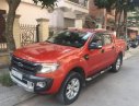 Ford Ranger Wildtrak  2014 - Bán Ford Ranger Wildtrak sản xuất 2014, màu đỏ, nhập khẩu