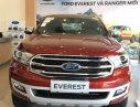 Ford Everest Titanium 2.0L  AT 2018 - Hưng Yên bán Ford Everest 2.0 full option, năm 2018, màu đỏ, nhập khẩu nguyên chiếc, sẵn màu, giao xe tháng 11