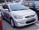 Hyundai Accent 1.4AT 2011 - Cần bán lại xe Hyundai Accent 1.4AT năm 2011, màu bạc, xe nhập số tự động