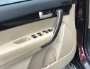 Kia Sorento  2.4 2017 - Bán Kia Sorento 2.4 máy xăng, số tự động, sản xuất 11/2017 màu đỏ rubi, nội thất kem siêu lướt