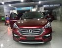 Hyundai Santa Fe 2.4AT 2018 - Bán Hyundai Santa Fe 2.4AT đặc biệt 2018, máy xăng, màu đỏ, giao ngay