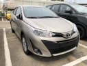 Toyota Vios 1.5E CVT 2018 - Bán xe Toyota Vios 1.5E CVT đời 2018, màu vàng
