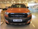 Ford Ranger  XLT 2.2L AT 2018 - Bán Ford Ranger XLT AT 2.0, 2018, màu cam, nhập khẩu, sẵn xe, đủ màu, lăn bánh thêm 30 triệu nhận xe, giao xe tận nhà
