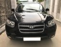 Hyundai Santa Fe 4x4 2009 - Bán Hyundai Santafe số sàn 2009, máy xăng, màu đen biển SG 4 số