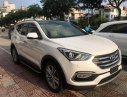 Hyundai Santa Fe 2.4 4WD 2017 - Cần bán xe Hyundai Santa Fe 2.4 4WD đời 2017, màu trắng