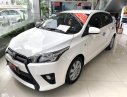 Toyota Yaris Verso E 2015 - Bán Toyota Yaris E sản xuất 2015, màu trắng, số tự động