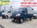 Thaco TOWNER 2018 - Bán xe tải Thaco 990kg, thùng mui bạt vào TP ĐN. Hỗ trợ trả góp nhanh gọn