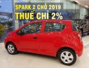 Chevrolet Spark Duo 2018 - Bán Spark 2 chỗ - trả trước 50tr - Thuế trước bạ chỉ 2% - Bao hồ sơ vay tỉnh - kiểu dáng đẹp