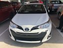 Toyota Vios   1.5E CVT 2018 - Cần bán Toyota Vios 1.5E CVT sản xuất 2018, màu trắng, giá tốt