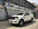 Ford Ranger XLT 2014 - Bán Ford taỉ Ranger XLT 2014, hai cầu, máy dầu, màu trắng, xe zin cực đẹp