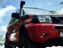 Nissan Terrano 2002 - Bán Nissan Terrano năm sản xuất 2002, màu đỏ, 2 cầu máy dầu có Tubor tăng áp, gầm bệ cực ngon