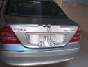 Mercedes-Benz C class C200 2003 - Cần bán gấp Mercedes C200 2003, màu bạc, xe nhập