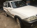 Ssangyong Musso 2004 - Cần bán gấp Ssangyong Musso sản xuất 2004, màu trắng