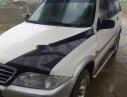 Ssangyong Musso   2000 - Cần bán gấp Ssangyong Musso đời 2000, màu trắng, nhập khẩu, máy móc ổn định