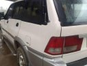 Ssangyong Musso   2000 - Cần bán gấp Ssangyong Musso đời 2000, màu trắng, nhập khẩu, máy móc ổn định