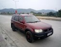 Ford Escape 2.0L 4x4 MT 2004 - Bán xe Ford Escape 2.0L 4x4 MT đời 2004, màu đỏ  