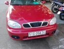 Daewoo Lanos   2002 - Cần bán gấp Daewoo Lanos năm sản xuất 2002, màu đỏ, xe nhập giá cạnh tranh