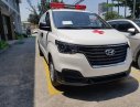 Hyundai Starex 2018 - Bán Hyundai Starex cứu thương máy dầu/xăng, màu trắng, nhập khẩu nguyên chiếc