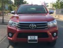 Toyota Hilux 2.4E  2016 - Chính chủ bán xe Toyota Hilux 2.4E 2016, màu đỏ, xe nhập