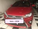 Toyota Yaris 1.3G 2016 - Cần bán Toyota Yaris sản xuất 2016 màu đỏ, nhập khẩu