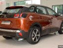 Peugeot 3008 1.6 AT 2019 - Bán xe Peugeot 3008 2019, số tự động, máy xăng, màu nâu, nội thất màu đen