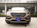 Hyundai Santa Fe  2.4AT  2017 - Bán Hyundai Santa Fe 2.4AT năm sản xuất 2017, màu nâu