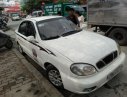 Daewoo Lanos SX 2001 - Bán Daewoo Lanos màu trắng, xe 5 chỗ, đời 2001