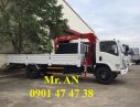Xe tải 5 tấn - dưới 10 tấn 2017 - LH: 0901 47 47 38 - Xe tải cẩu Isuzu 7 tấn, thùng 6,5m, cẩu Unic mới 100%