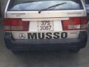 Ssangyong Musso 2003 - Cần bán xe Ssangyong Musso đời 2003, màu bạc, 97 triệu