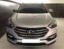 Hyundai Santa Fe CRDi 2016 - Bán Hyundai Santa Fe CRDi 2.2 AT(Full máy dầu), đời 2016, màu bạc, biển Sài Gòn, xe lướt như mới