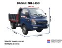 Fuso 2019 - Xe Ben TMT Daisaki 3T45