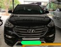 Hyundai Santa Fe 2.4L 4WD 2017 - Bán ô tô Hyundai Santa Fe 2.4L 4WD đời 2017, màu đen 
