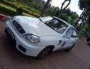 Daewoo Lanos   2001 - Cần bán Daewoo Lanos đời 2001, màu trắng, xe nhập, giá chỉ 55 triệu