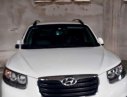 Hyundai Santa Fe   2010 - Bán gấp Hyundai Santa Fe đời 2010, màu trắng, nhập khẩu Hàn Quốc 