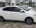 Mitsubishi Attrage   CVT  2016 - Cần bán gấp Mitsubishi Attrage CVT năm sản xuất 2016, màu trắng, xe nhập số tự động, giá chỉ 355 triệu