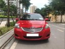 Toyota Vios    E   2011 - Bán ô tô Toyota Vios E năm 2011, màu đỏ, cam kết không đâm đụng ngập nước