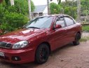 Daewoo Lanos   2001 - Cần bán xe Daewoo Lanos đời 2001, màu đỏ, xe đẹp không một vết trầy xước, máy êm