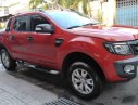 Ford Ranger Wildtrak 2015 - Bán xe Ford Ranger Wildtrak 2014, màu đỏ, nhập khẩu nguyên chiếc