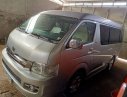 Toyota Hiace   2009 - Bán ô tô Toyota Hiace đời 2009, màu bạc, máy xăng đăng ký 10 chỗ