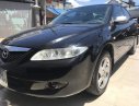 Mazda 6 2005 - Cần bán xe Mazda 6 2.3AT sản xuất năm 2005, màu đen, giá 260tr