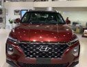 Hyundai Santa Fe    2019 - Bán Hyundai Santa Fe, máy dầu cao cấp năm sản xuất 2019, màu đỏ