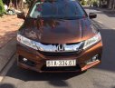 Honda City  CVT  2016 - Gia đình bán lại xe Honda City CVT đời 2016, màu nâu